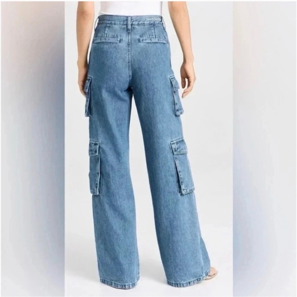 My Favorite Daughter: The Carly Shortie Cargo - Super High Rise Jeans - Picture 2 of 12